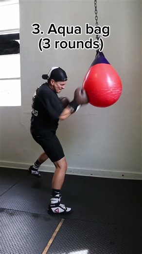 My Full Boxing Workout Routine! Try it! #boxing #boxingtraining #shorts