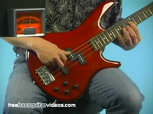 Bass Lesson: Bass Intonation Adjustments