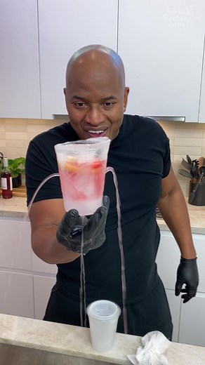 Tipsy Bartender Jungle Juice Ice Glass