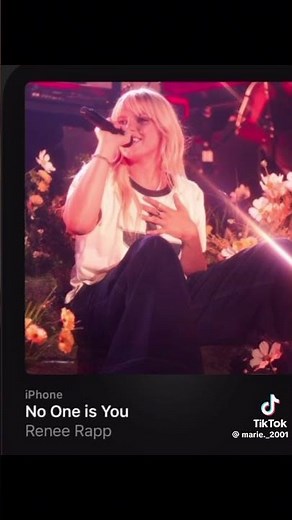 No One Is You- Reneé Rapp Unreleased Credits TikTok: @marie._2001