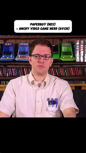 Angry Video Game Nerd Plays Paperboy on NES