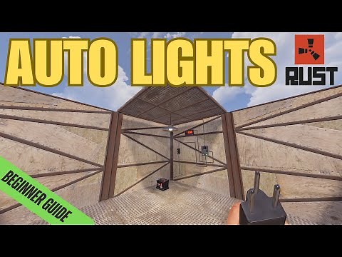 🔥 Rust - Beginner Guide: Auto Lights - Digital Clock