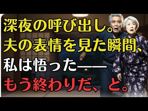 The night my husband suddenly told me to leave the house in the middle of the night - the shockin...