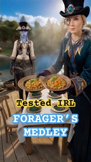 WoW Midnight Forager's Medley IRL Easy Mild Indian Vegetarian Sabzi Recipe
