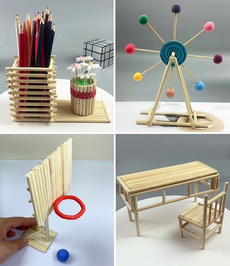 Easy Chopstick Craft Ideas and Fun Activities :) | Quilling Made Easy