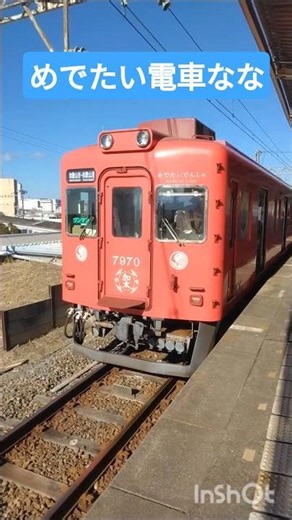 【南海】めでたい電車（なな）#南海電鉄#南海電車 #めでたい電車#めでたい電車なな#なな#和歌山港