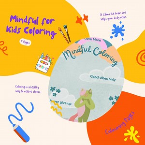 Mindful Coloring Pages, Printable Coloring Page, Kids Coloring Page, Motivating Coloring Pages, Kids Positivity Coloring Pages - Etsy