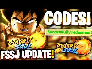 [FSSJ FORM] All FSSJ FORM UPDATE CODES FOR DRAGON SOUL! ROBLOX DRAGON SOUL CODES