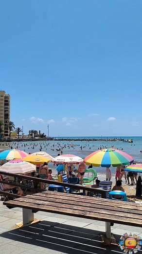 ☀️🌴🏖️🌊 Playa del Cura beach. Torrevieja 🇪🇸 #spain #myspain #travel #travelvlog #walk #tourism #turismo #playadelcura #playa #beach #torrevieja #miespaña #españa | Channel "My Spain" - Travels in Spain and beyond for the Whole Family