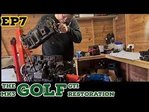 "The Mk3 Golf Gti Restoration" EP7 273,000 mile 2.0 AGG Engine Stripping