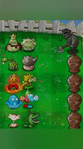 New Plant Super Vase Breaker Hard Challenge Pvz hybrid #pvzhybrid #gameplay #plantvszombies #games