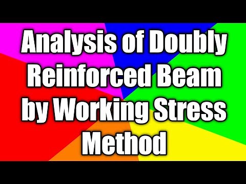 Analysis of Doubly Reinforced Beam by Working Stress Method