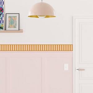 Terrace Stripes Wallpaper Border, Peel & Stick Wallpaper Edge - Etsy