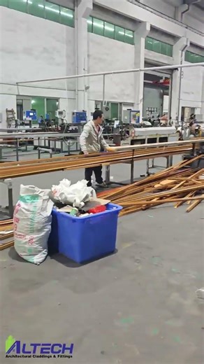 Custom Wood-Grain Aluminum Square Tubes|Factory Production Process