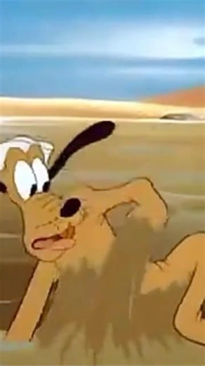 Pluto (1945) ~ Quicksand Scene