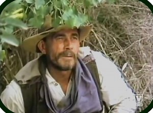 Never underestimate the ingenuity of Festus. In "The Fugitives" Festus crosses the Cimarron River in a way he can't be tracked out of it. | The Legacy of Gunsmoke