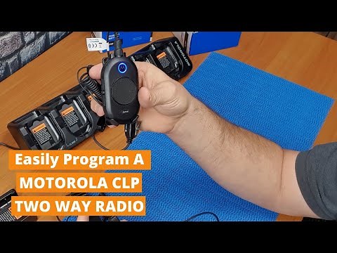 How to use Motorola CLP Two Way Radio I Training Video