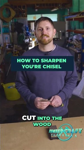 CHECK OUT FULL VIDEO ON CHANNEL NOW! Sharpen Chisel Fast: Pro Woodworking Secret Revealed! #shorts