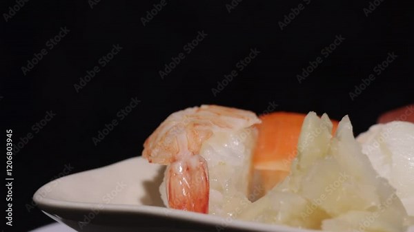 鮮度抜群 寿司ネタ、握り寿司の盛り合わせ、美味しいお寿司