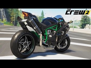 The Crew 2 Kawasaki Ninja H2 Gameplay
