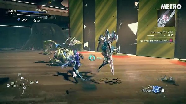 Astral Chain Nintendo Switch 2 gameplay