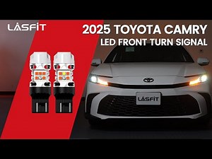 2025 Toyota Camry LED Front Turn Signal Light Lasfit LED Bulb [Install & Review]