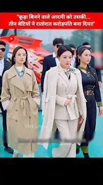 A garbage picker was made a millionaire overnight by his three daughters #koreandrama #bts #ytshorts