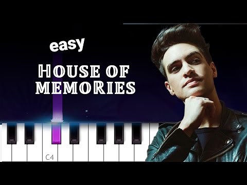 Panic! At The Disco - House of Memories EASY PIANO TUTORIAL