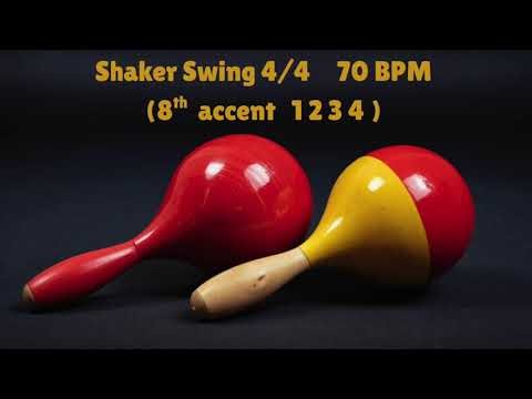 Shaker Loop SWING 4/4 70 BPM (8th accent 1 2 3 4)