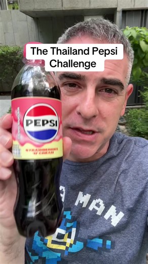 As you watch this video I’ve had 4 of them already. The new Pepsi strawberries and cream is amazing and sugar free. So far I’ve only seen them at 7-11 in Thailand. #bangkok #711thailand