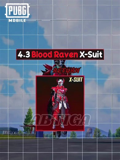 Blood raven is back 😱 #PUBGMOBILE #pubgmnextstarprogram #PUBGMXSUIT430 #PUBGMSETS430 #SETSPREHEAT430 https://sg.creatorhub.pubgmobile.com/t/rWX5jW