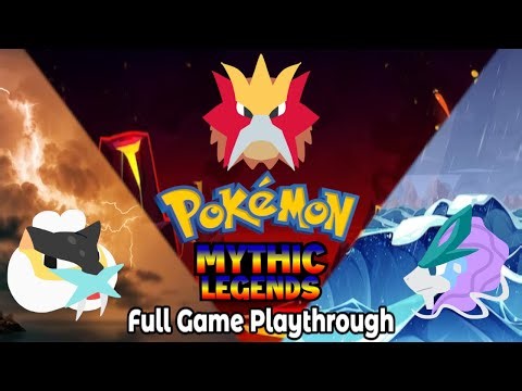 Pokemon Mythic Legends (Rom Hack) | Full Game Playthrough