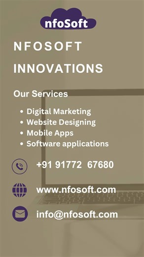 Nfosoft Innovations offers affordable mobile app development services...