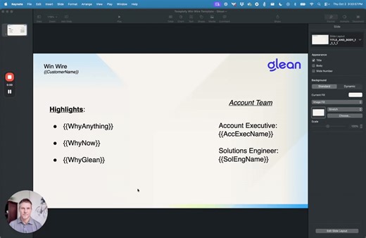 Glean x Templafy - AI Powered Search and Templates | Johnny Hatch