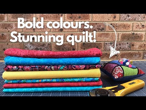 Watch These Strips Turn Into a Stunning Hidden Wells Quilt Pattern! You'll Love the Result!