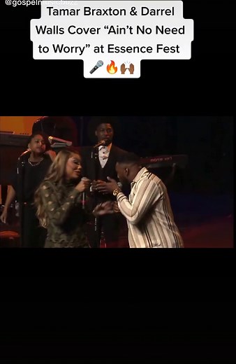 Tamar Braxton & Darrel Walls Soulful Performance of The Winans Hit