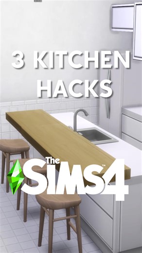 3 Kitchen Hacks for Sims 4 Building | Sims 4 Tips & Tricks