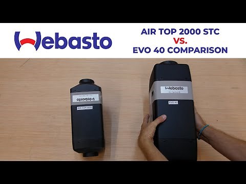 Webasto Air Top 2000 STC vs. EVO40 Comparison