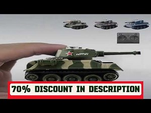 #1:100 Scale Mini Tiger RC Tank Model ImitateRemote Radio Remote Control Tank Electronic Boys Toys