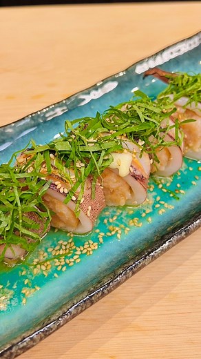 194K views · 8.5K reactions |  Grilled Squid Sushi撚 #sushi #squid | Chef Hiro | Facebook