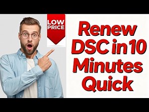 DSC Expired? Instant DSC Renewal Online | Renew in Just 5 Minutes #dsc #dscregistration