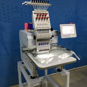 [Hot Item] Single Head Mixed Embroidery Machine with Tufting Needle