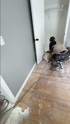 Using Orbital Sander on Floors | Agile Construction