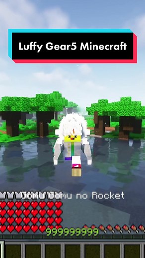 Luffy Gear 5 - Minecraft | T Gaming Shop