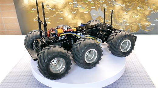 田宫 TAMIYA G6-01 6X6 越野底盘 360度展示 4K!