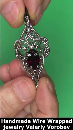 Handmade wire jewelry Valeriy Vorobev Free wire wrapped jewelry step by step tutorials for beginners