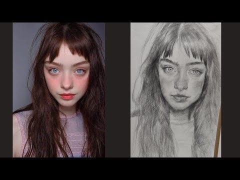 How to Draw a Portrait for Beginners: Step-by-Step Process A Unique & Simple Method