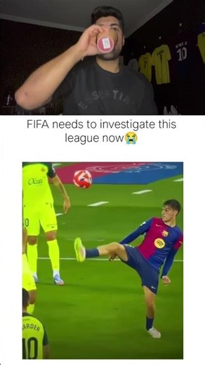 Barca not even hiding it anymore 😭 #footballshorts #football #barça #footballfunny