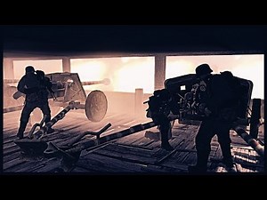 Brutal German Superfortress - The British Attack | Men of War Assault Squad 2 Mod Gameplay