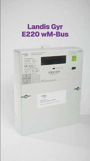 Landis+Gyr E220 electricity meter — compatible with Metbox ✅